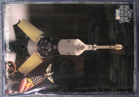 Revell 1/48 Apollo Lunar Space Craft History Makers Issue, 8644 plastic model kit